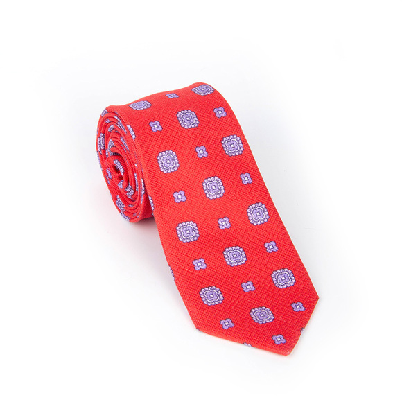 MATTABISCH BLUE, RED PAISLEY TIE | MENS - Picture 1 of 3